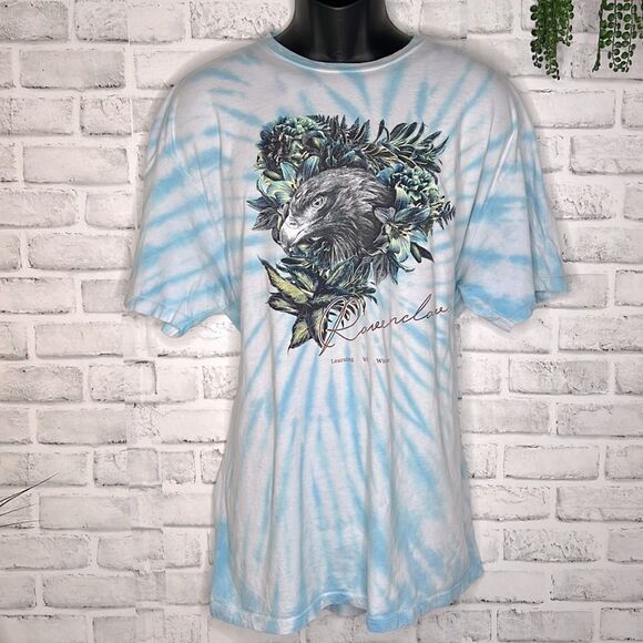 Harry Potter Slytherin Tie Dye ‘Learn Wit Wisdom’ Tee Tshirt Top Size 2XL - Picture 1 of 5